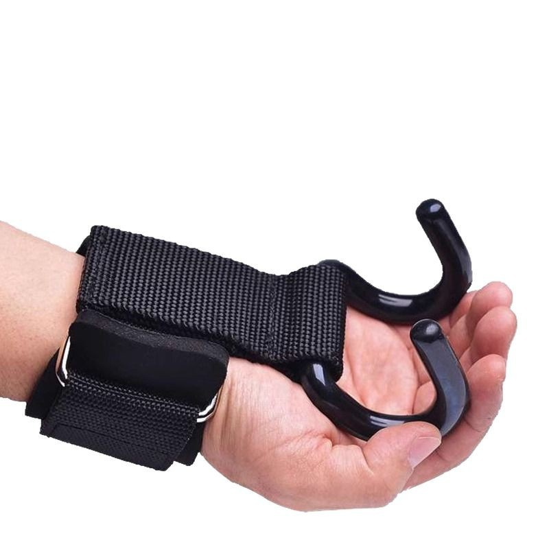 【F】2 Buah Pengait untuk Angkat - Wrist Wraps Weightlifting Support ulasan dan harga
