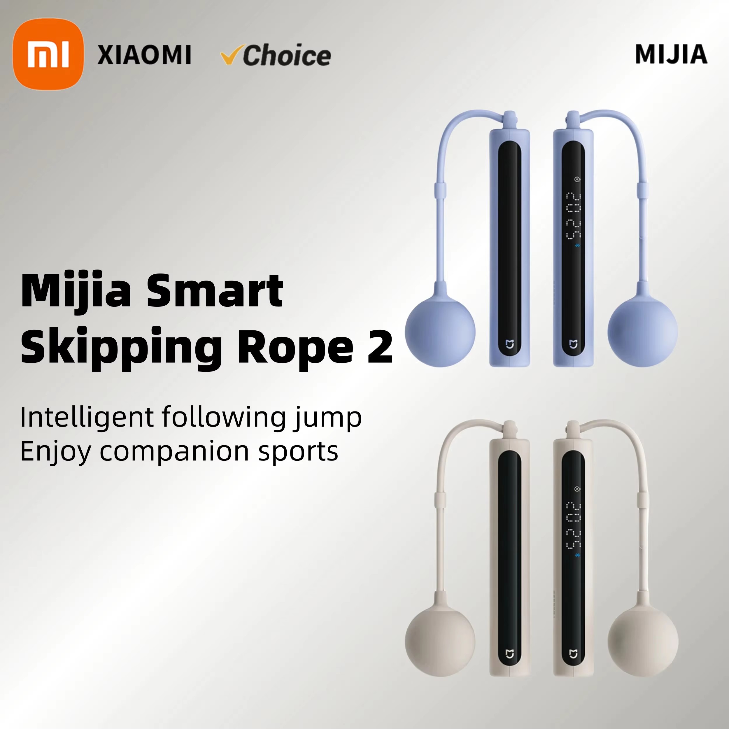 Tali Lompat Pintar Xiaomi Miji - Smart Jump Rope Digital Counter ulasan dan harga