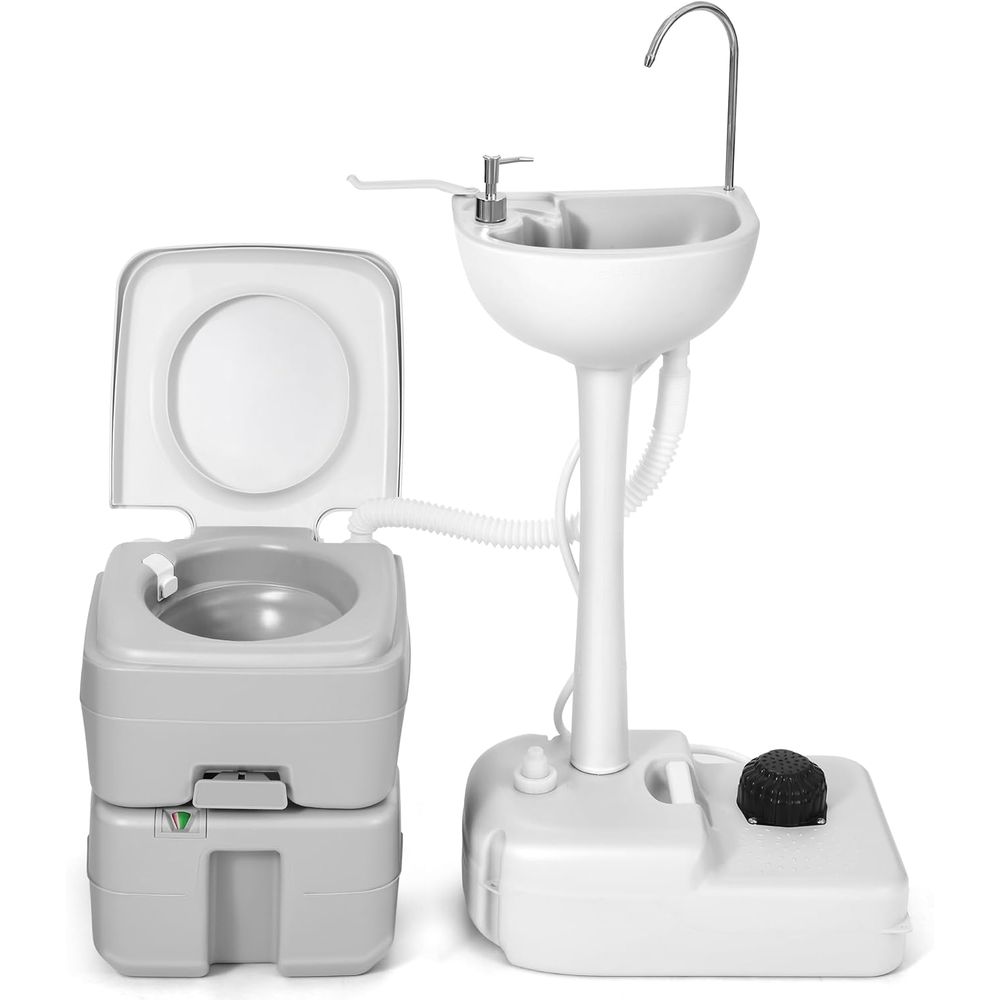 Wastafel Portabel 17L untuk Me - Camping ulasan dan harga