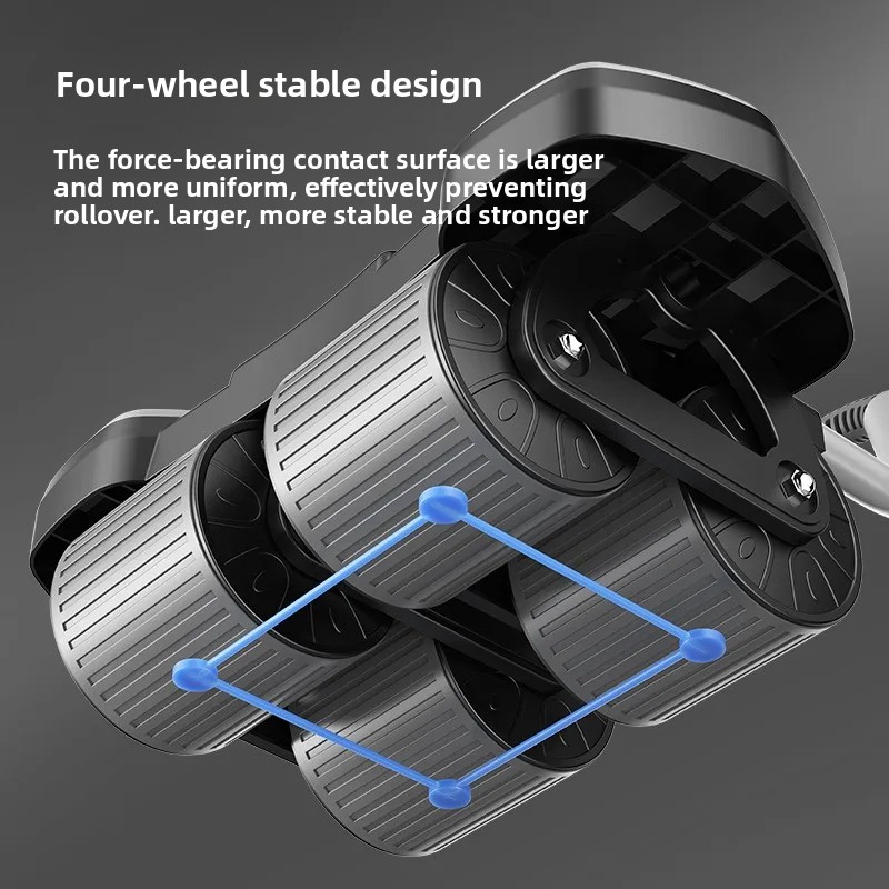 Alat Fitness Portabel untuk Gy - Ab Roller Wheel With Elbow Support ulasan dan harga
