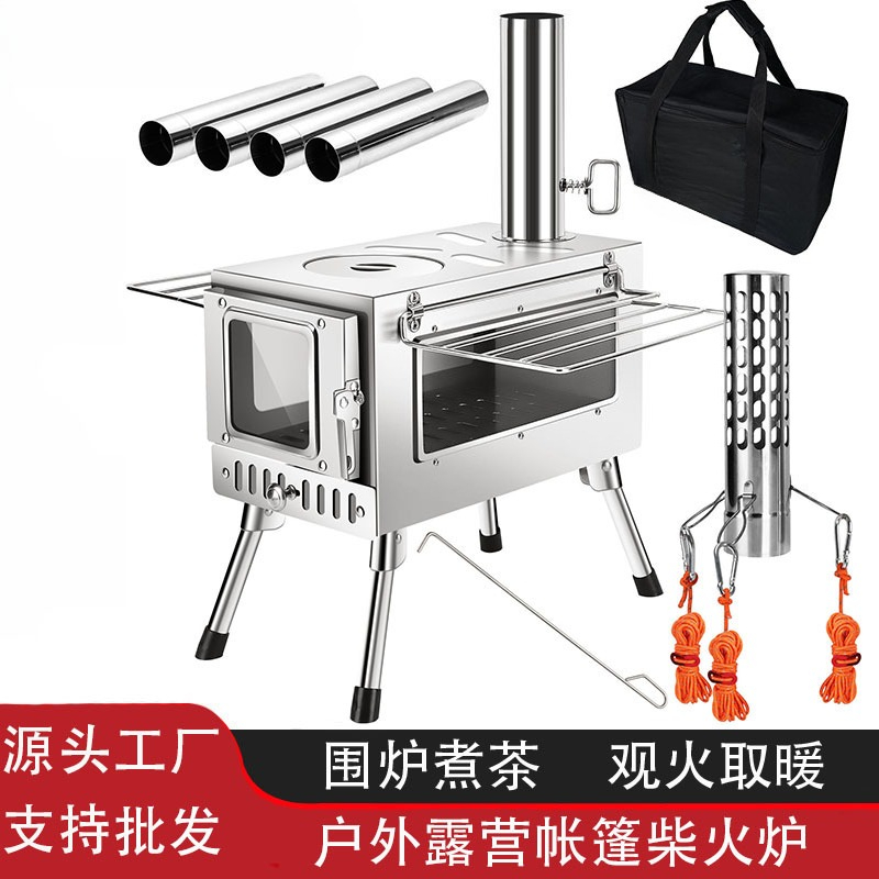 Kompor kayu stainless steel un - Camping ulasan dan harga