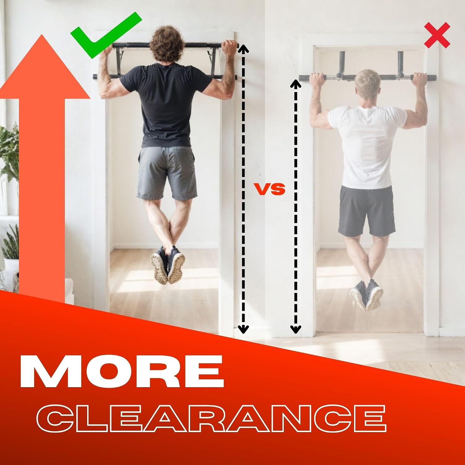 Alat Latihan Pull-Up dan Dip S - Door Pull Up Bar No Screw ulasan dan harga