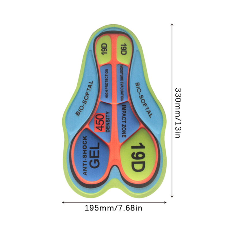 Celana Pendek Bersepeda dengan - Padded Cycling Shorts 5D Gel ulasan dan harga